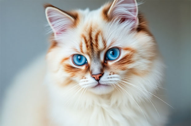 Luna, 3 year old Persian