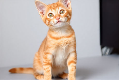 Ginger, 1 year old Tabby